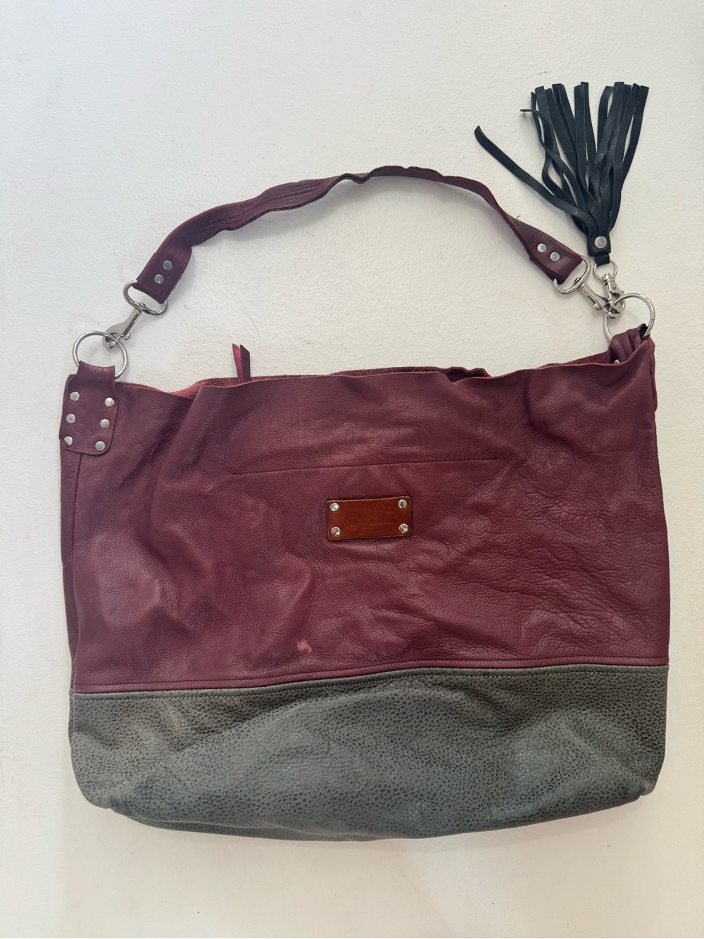 Ma & Pembum custom leather purse